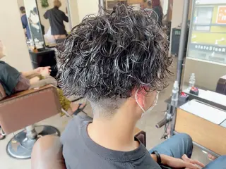 カラー パーマ メンズ ケイゴ【店長】 メンズパーマ特化のヘアスタイル