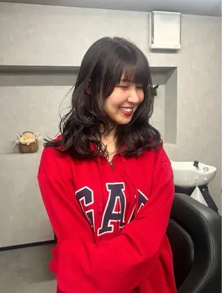 セミロング YAMADA AIKAのヘアスタイル
