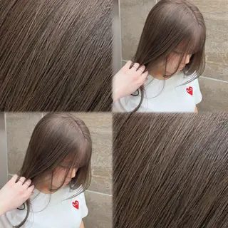 セミロング カラー パーマ 《柔らかhair𓍯 》木村美姫のヘアスタイル