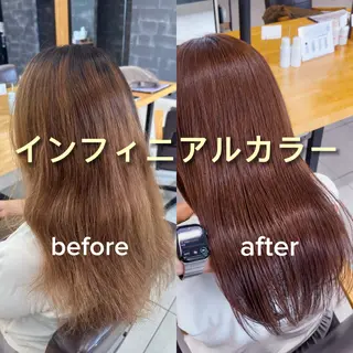 ミディアム カラー 💎透明感カラー💎 🌟佐藤壮也🌟のヘアスタイル