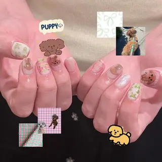 ネイル 🎀フェイ フェイ🫧💗のネイルデザイン