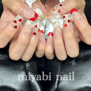 ネイル miyabi nail 桂川駅近くのネイルデザイン