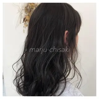 レイヤーカット/ ハイライト　千咲季のヘアスタイル