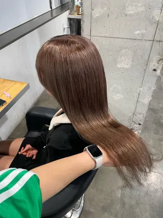ロング カラー ハイトーン 横浜💞ミオのヘアスタイル