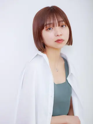 ショート カラー BASSA 下井草店のヘアスタイル
