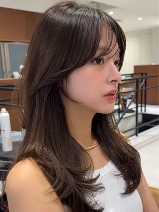 ロング カラー ヘアアレンジ 🫧透明感カラー/ Wカラー🫧namiのヘアスタイル