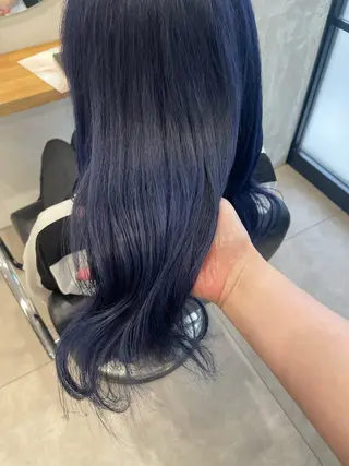 ロング カラー 佐藤 由依/水光カラーのヘアスタイル