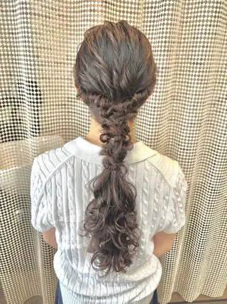 ロング rinrin 天文館のヘアスタイル