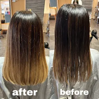 ロング 川野 柚奈のヘアスタイル