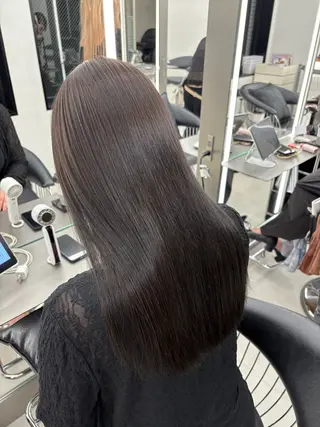 ロング カラー mikoto ☺︎/うる艶縮毛矯正のヘアスタイル