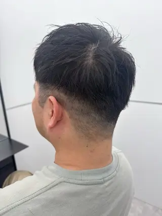メンズ デジタルパーマ🫧 韓国風ヘア🫧サクラのヘアスタイル