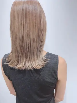 ミディアム カラー 田代 祐太のヘアスタイル