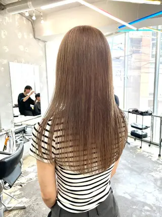 ロング カラー ハッシュカット/ハイ トーン/HIROKIのヘアスタイル