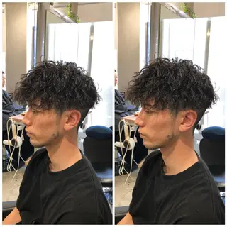 ミディアム 榎本 圭のヘアスタイル