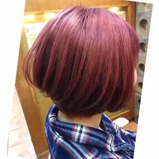 ショート カラー 失敗しない縮毛矯正/ カット/小林のヘアスタイル