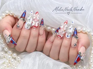 カラー ねね🎀 Melia nailのネイルデザイン