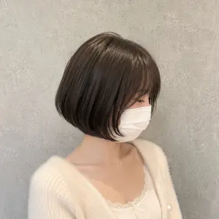 ショート すずきなつき 縮毛矯正🐰🌙のヘアスタイル