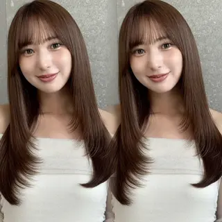 ロング 🦋高屋敷陸🦋 レイヤー/ハイトーンのヘアスタイル