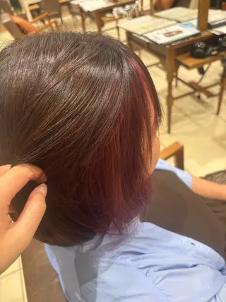 ショート カラー ハイトーン/寒色系 カラー/Risa🌿のヘアスタイル