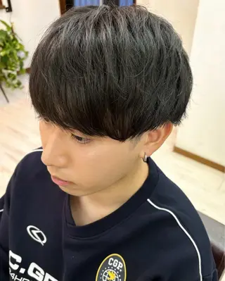 ショート メンズ 星山 夢登のヘアスタイル