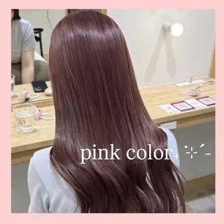 ロング カラー 大人韓国レイヤー🫧 暖色カラー/はるのヘアスタイル
