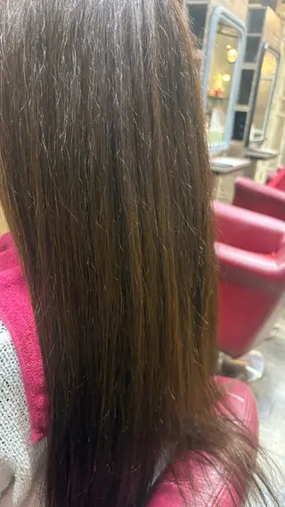 ロング 宇井 沙世子のヘアスタイル