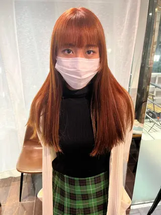 ロング カラー ∴Sanae. ∴ トータルビューティーのマツエク・マツパデザイン