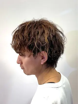 カラー ヘアアレンジ メンズ 千葉 ホシトのヘアスタイル