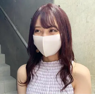 ロング カラー 七原 海夕のヘアスタイル