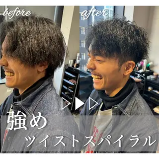 ミディアム パーマ メンズ 似合う髪型見つけます AYAKAのヘアスタイル