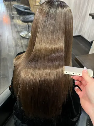 ロング カラー 韓国風艶髪✨ 高松静香☑️のヘアスタイル