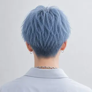 カラー メンズ メンズ特化カットパー マカラー坂田柊のヘアスタイル
