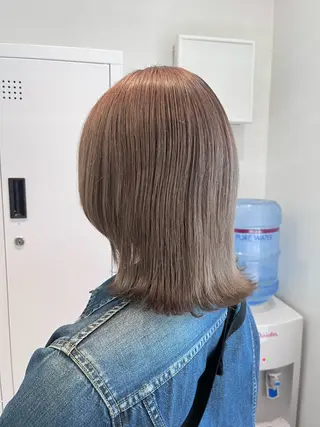 ショート カラー レイヤー🩵透明感 ೀユイ🌙のヘアスタイル
