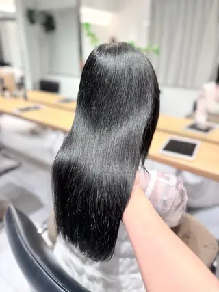 ロング カラー ツヤ髪/透け感ヘア 💎Nokaのヘアスタイル