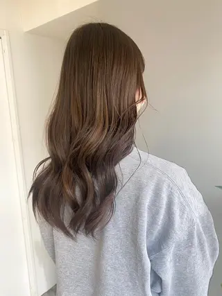 ロング カラー ヘアアレンジ ボブ /ニュアンス/ satomi🧸💖のヘアスタイル