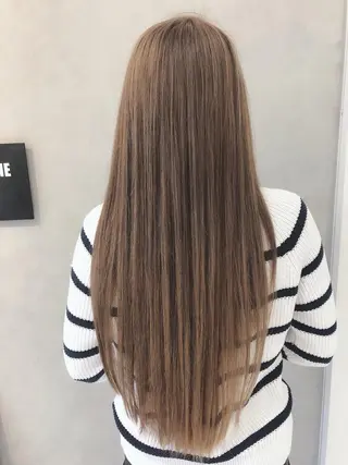 ロング 中村 幸子のヘアスタイル