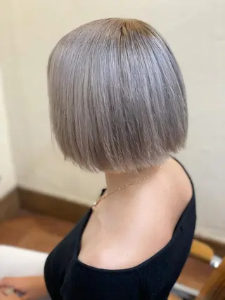 カラー 梅田 拓実のヘアスタイル