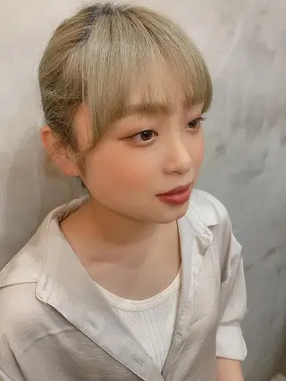 カット スパのヘアスタイル