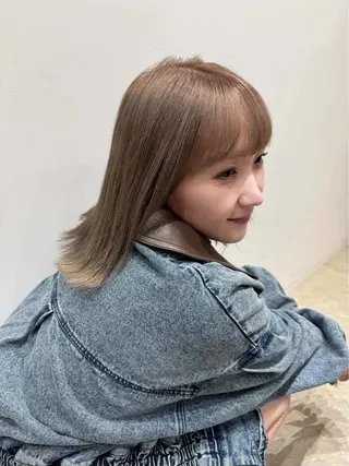 カラー iga/渋谷個室🍀 艶髪カラー✨のヘアスタイル