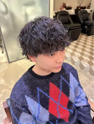 パーマ メンズ AIRI 🐈‍⬛のヘアスタイル