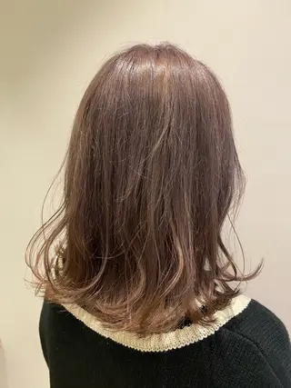 ミディアム カラー 艶髪🌿美髪 大塚礼乃【西荻窪】のヘアスタイル