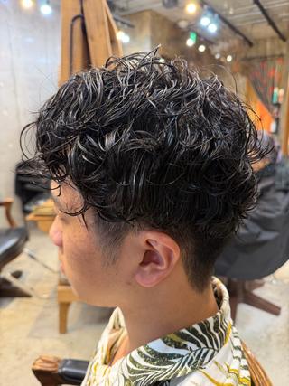 ショート パーマ ヘアアレンジ メンズ 🍀Ryosuke 🍀のヘアスタイル