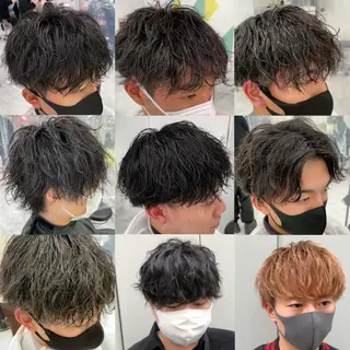 ミディアム カラー パーマ ヘアアレンジ メンズ キッズ メンズ特化美容師 aiの眉毛・アイブロウイメージ