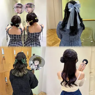 ヘアアレンジ こもも/横浜/ ヘアメ⋆.˚𖦹⋆のヘアスタイル