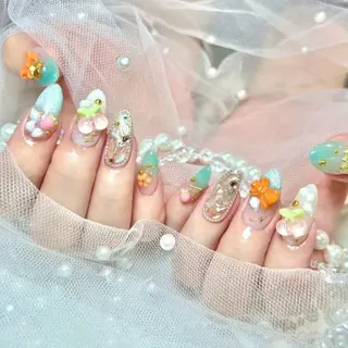 ネイル io nail 心斎橋⚜️半額セールのネイルデザイン