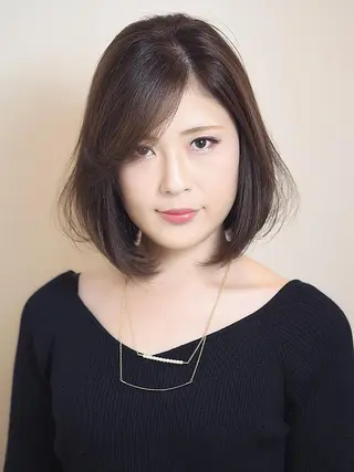 ミディアム カラー ヘアアレンジ 坂本 直樹のヘアスタイル