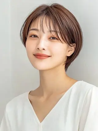 ショート liberte渋谷 officialのヘアスタイル