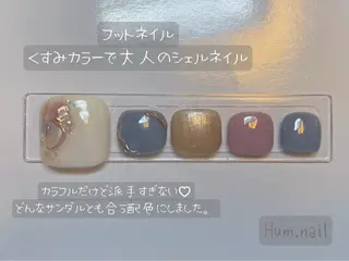 ネイル Hum.nail (はむ.ねいる)のネイルデザイン