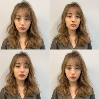 ロング カラー 透明感カラー✂︎ /縮毛矯正/YUKAのヘアスタイル