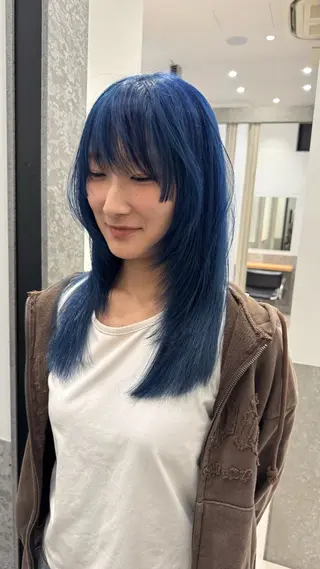 ミディアム カラー センスをお届けします 大谷将生infpのヘアスタイル